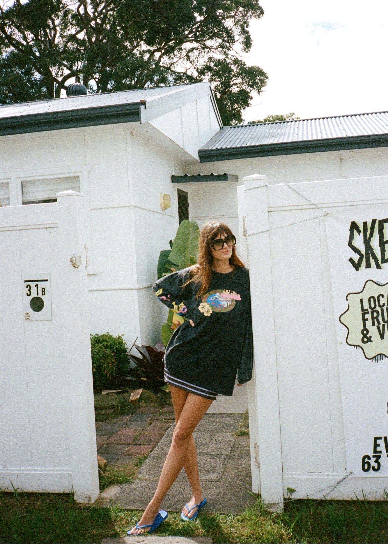REEF HAVEN LS TEE