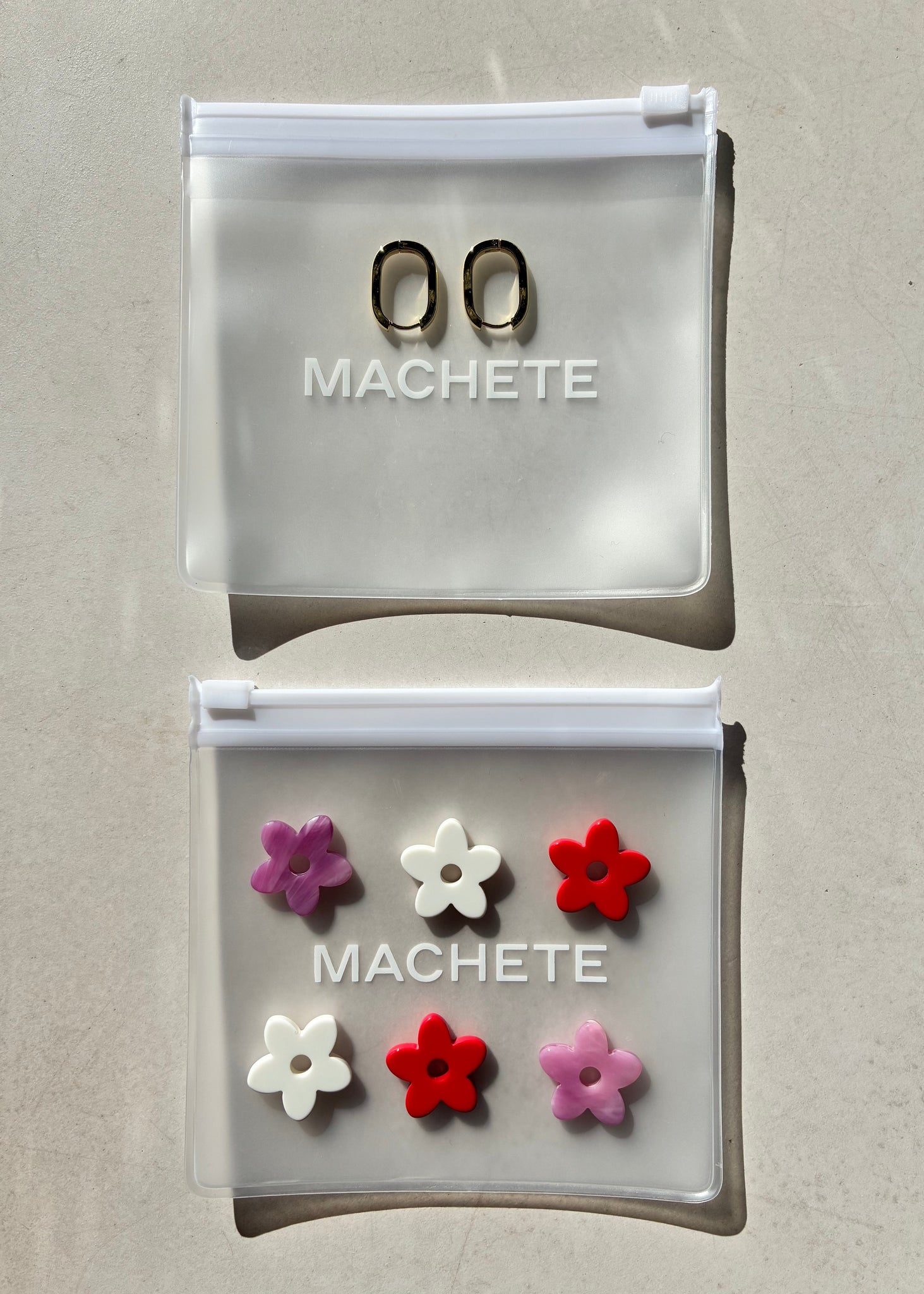 PETITE FLOWER CHARM SET