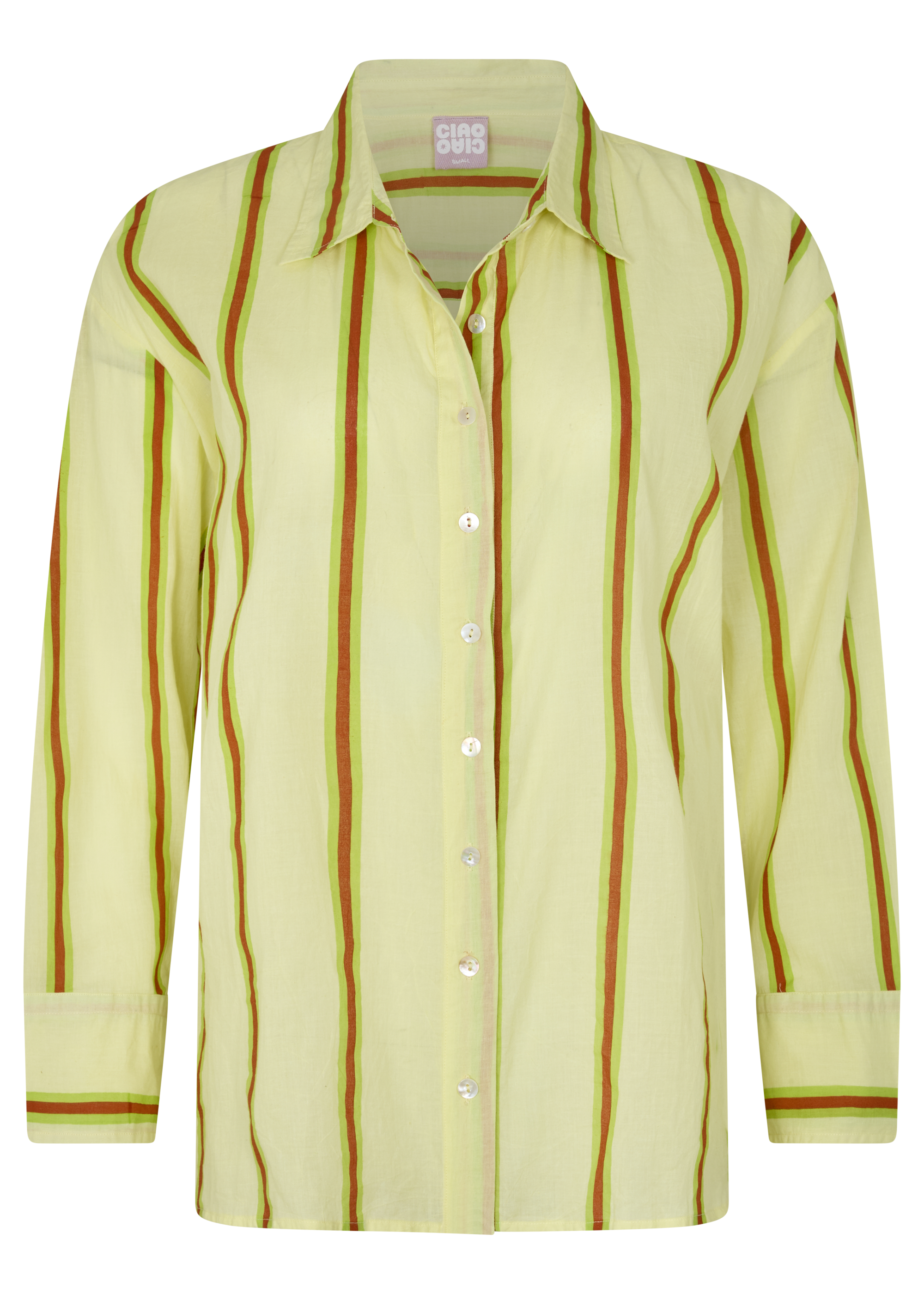 Sandy Stripe Vines Shirt – ciaociaovacation