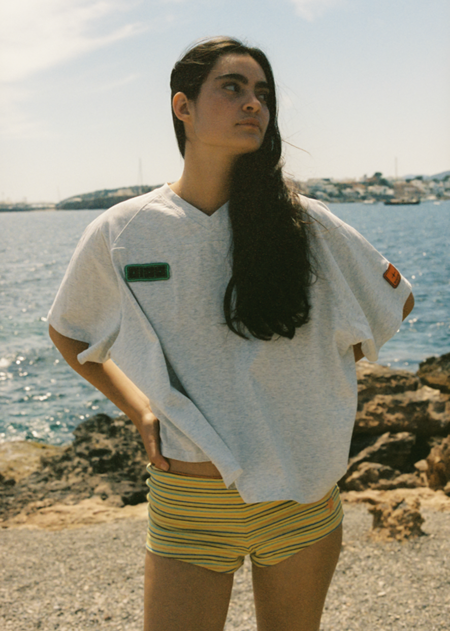 WILEY RAGLAN CROP TEE