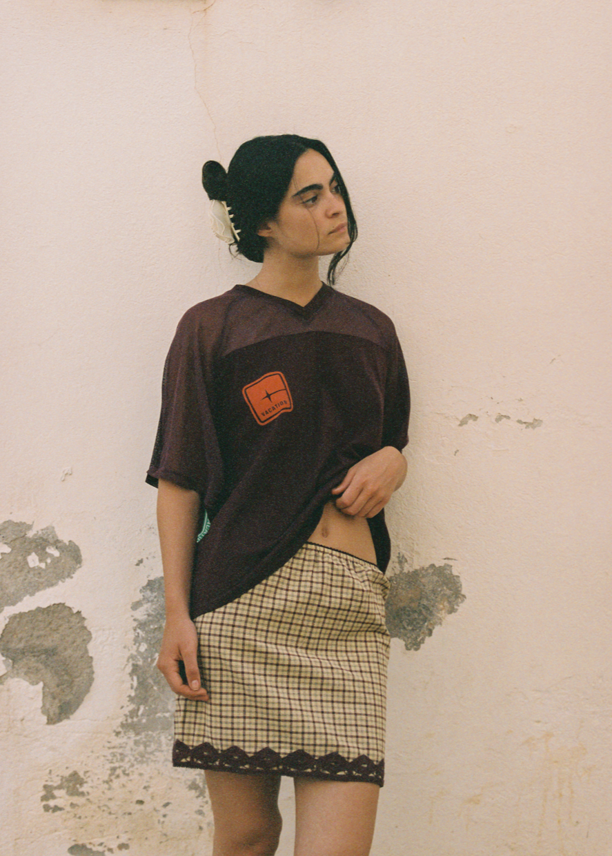 RIX MESH RAGLAN CROP TEE