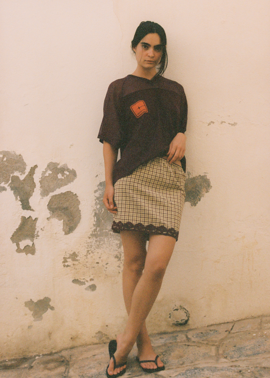 RIX MESH RAGLAN CROP TEE