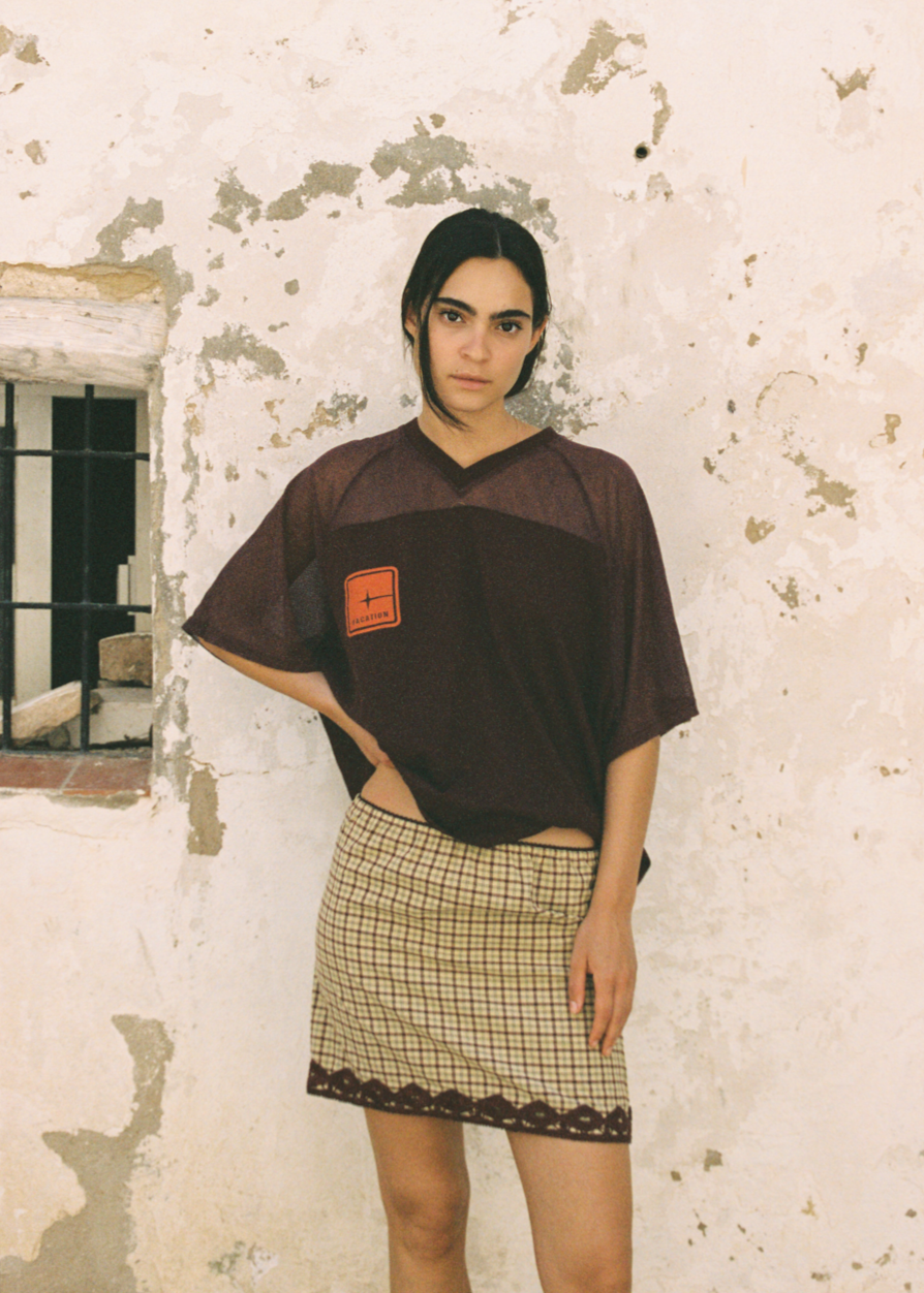RIX MESH RAGLAN CROP TEE
