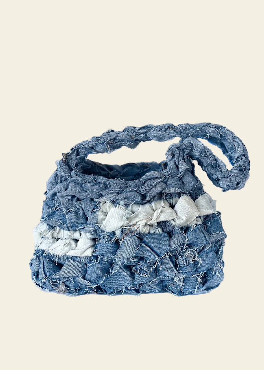 NOTT BAG STRIPED DENIM